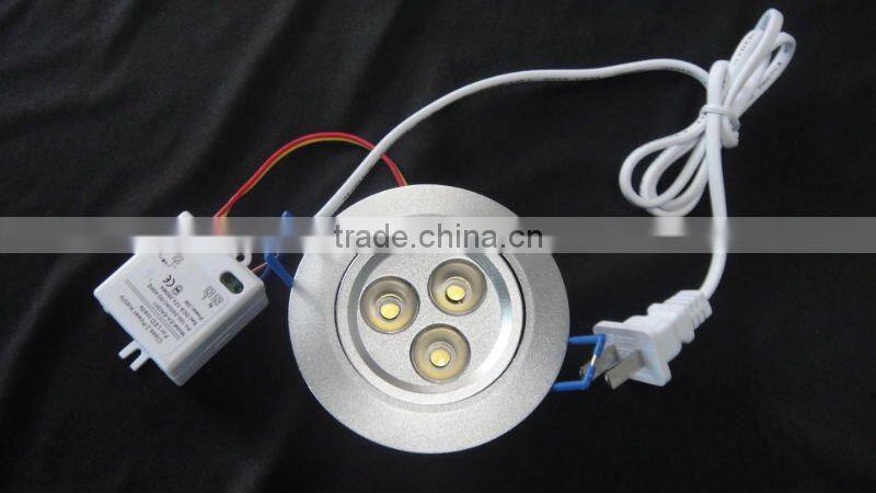 High power led Ceiling light, led downlight( external power supply)