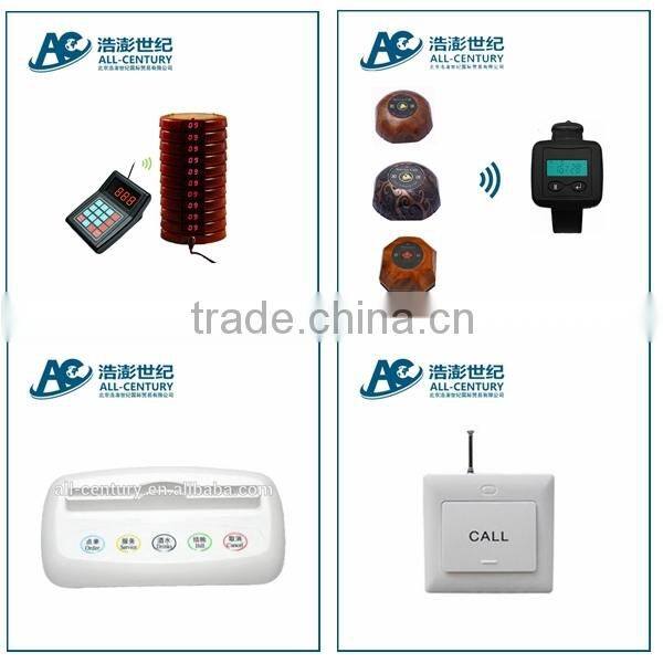 Advance queue management pager call waitress vibrating for restaurant