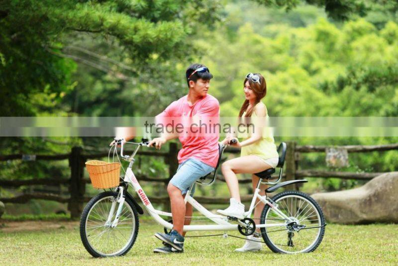 AiBIKE - DISCOVERY - 24 inch 7 speed 2 seats city tandem