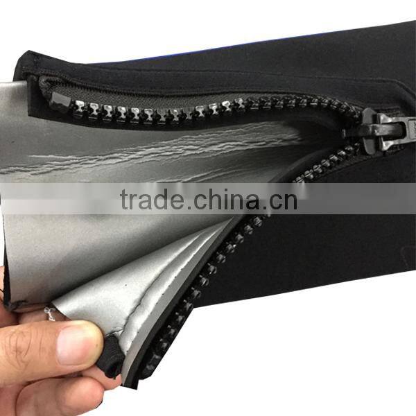 man neoprene wetsuit with titanium coating inside of suits
