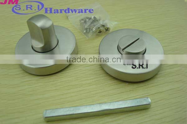 Good quality round shape bathroom door lock
