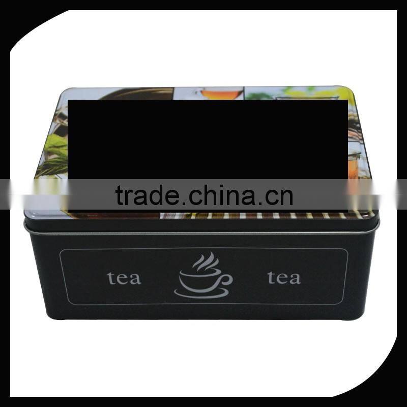 hot sale rectangular tin box/Food safe empty rectangular metal tin box/Good Quality Antique Rectangular Metal Tin Boxes