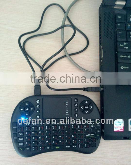 2.4Ghz Mini Wireless IR Android TV Box Mouse Keyboard with Touchpad