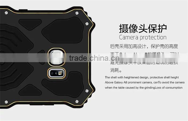 Love Mei MK2 Powerful Metal Aluminum Back Cover + Polymer Mobile Phone Case For Samsung Galaxy Note 7