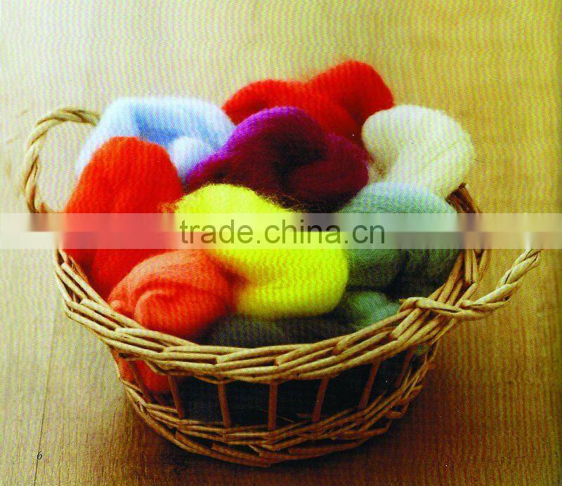 DIY cow wool felting craft kit