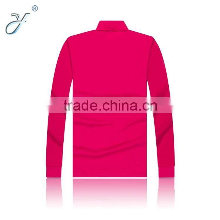 Men's Long Sleeve Undershirt Polo Collar Long Sleeve Shirt