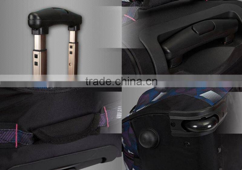 Factory Price Luggage Bag Wheeled Trolley Travel Bag