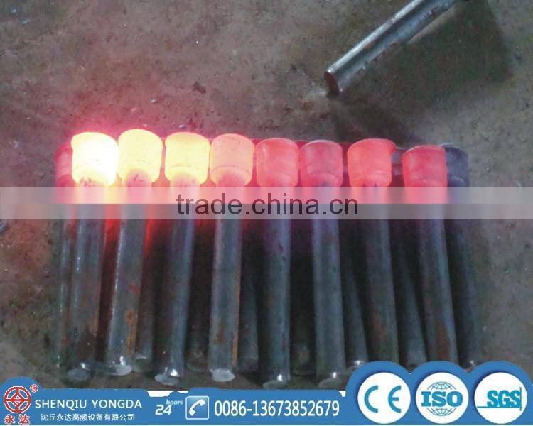Factory price high frequency 45KW IGBT induction heating rod forging