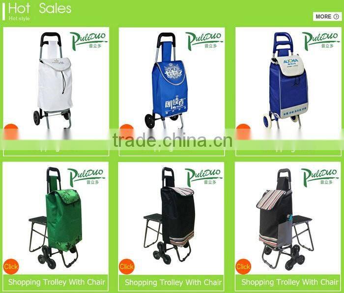 Environmental Foldable Plastic Shopping Cart For promotion