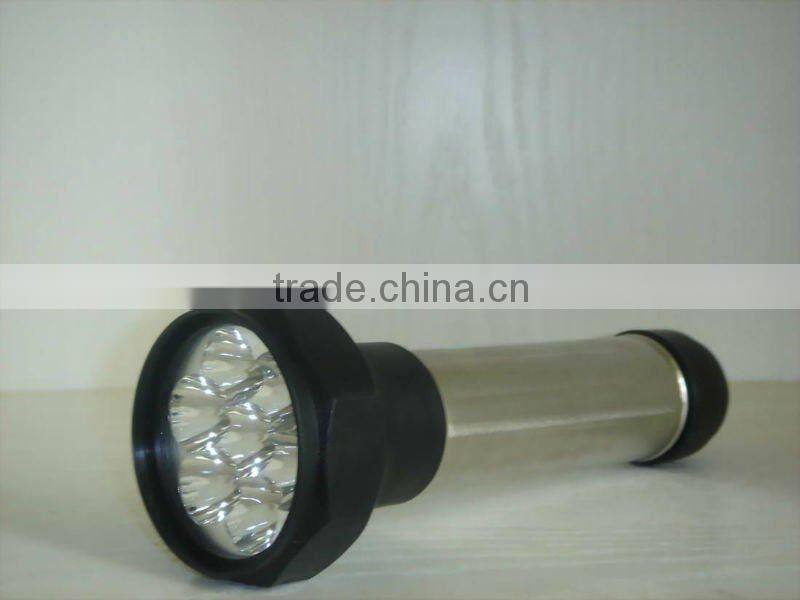 hot sale solar Led flashlight 2D7E2