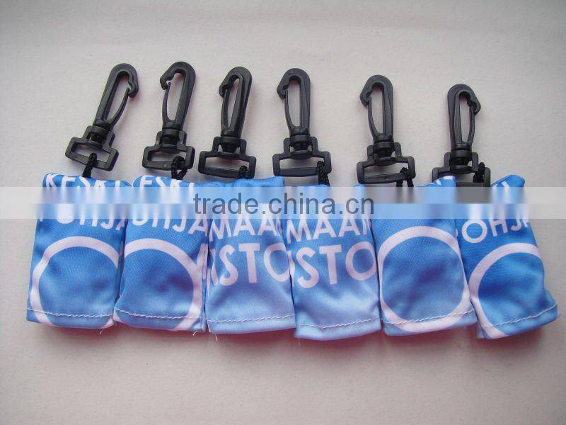 pop eyes microfiber key chain with logo printed