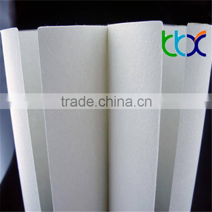 Nonwoven chemical sheet for making toe puffs and back counters