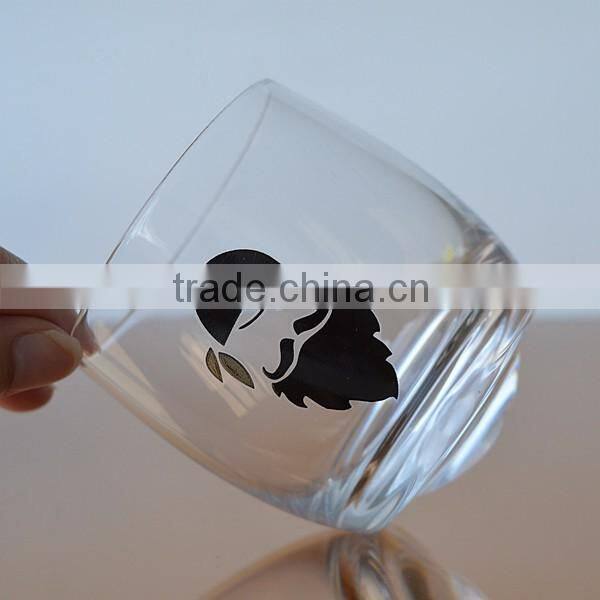 Wholesale cognac rolling whisky/whiskey glass cup