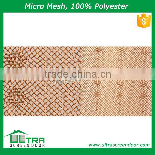 DIY Mesh Anti Mosquito Curtain Fully Sewn Velcro In the Back