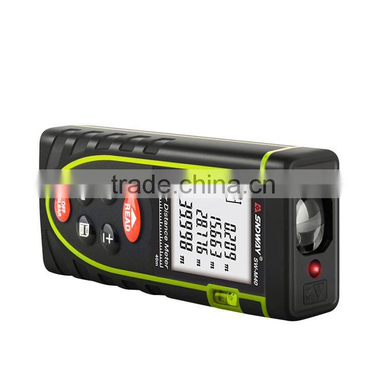 Automatic Calibration Laser Rangefinder 40m Mini Digital Laser Distance Meter
