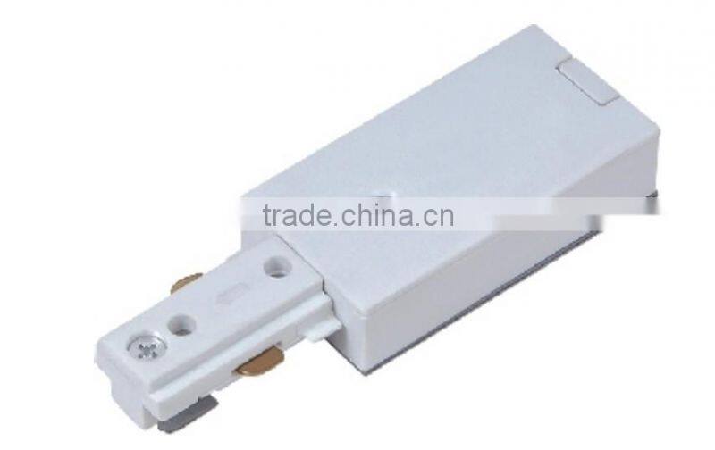 easy installation, 4-line,3 circuit track light straight connector