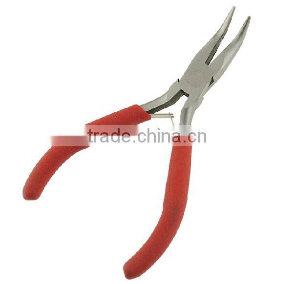 5inch Mechanical maintenance work clamping German type bent nose pliers