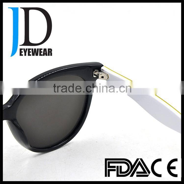 2016 Hot! New Product Cat Eye Silver Revo Lens Lamination Sunglasses