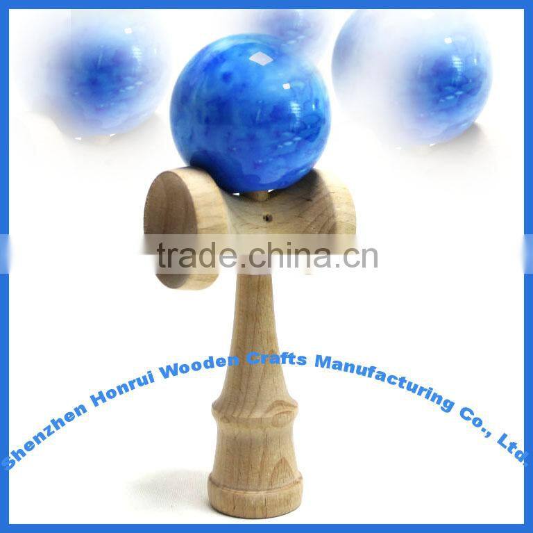 Shenzhen wooden sports equipment kendama toy