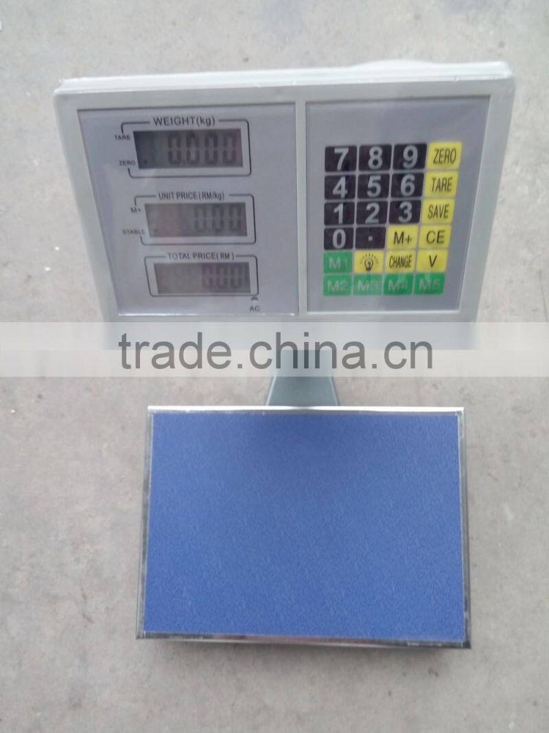 300kg wholesale electronic price computing bench weighing scale OED ODM