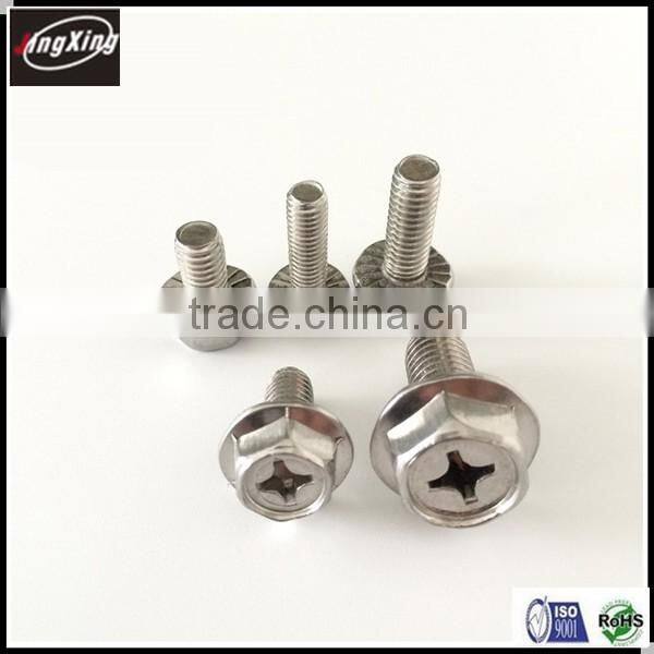 Hex head galvanized bolt and nut