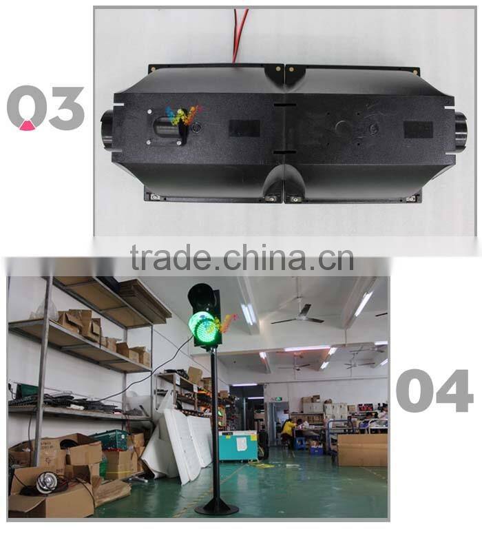 High quality PC housing 200mm red green LED traffic light