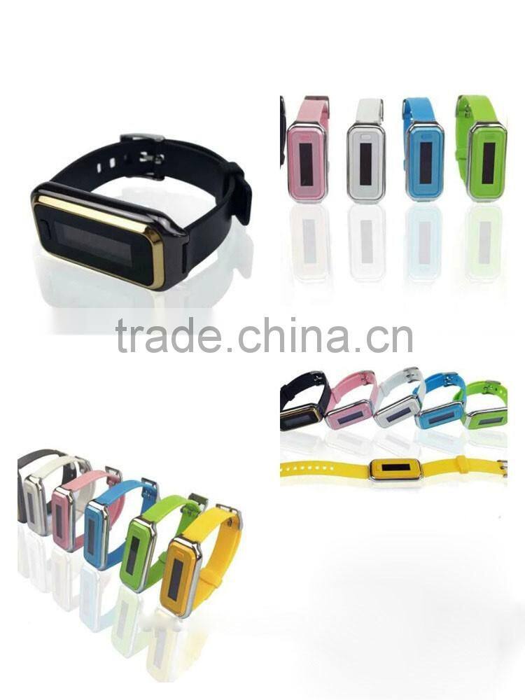 Good quality creative gifts customized bluetooth bracelet smart watch, Men/Women Sport Bracelet Health