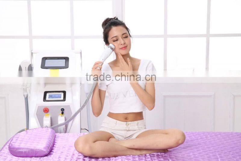 E-light ipl rf+nd yag laser multifunctional machine ipl e-light rf shr