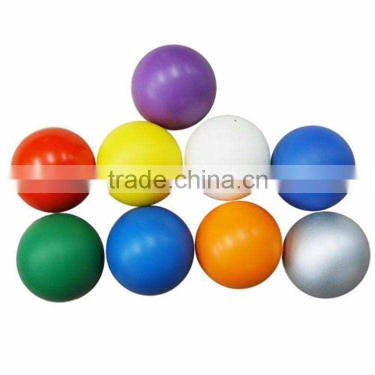 Hot selling printed cheap football shape PU foam stress ball for promotion