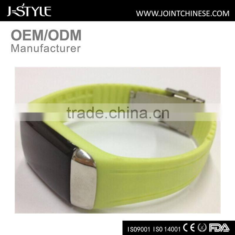 Factory Price Call/SMS 24H Heart Rate Bluetooh Bracelet for Android and IOS
