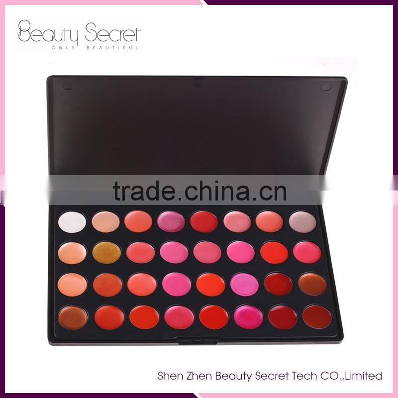 Wholesale 32 colors lipgloss palette matte lipgloss private label