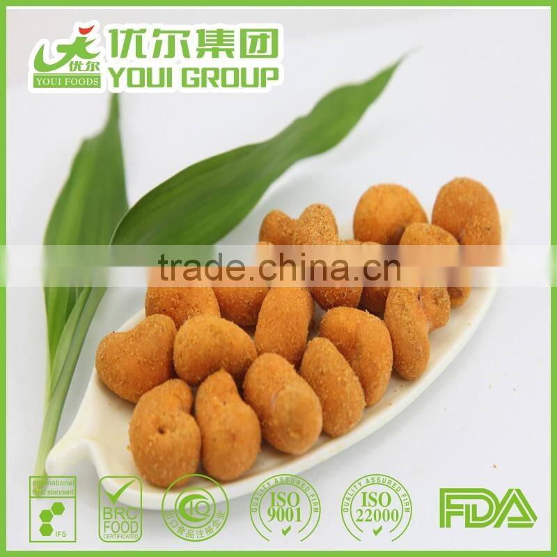 HACCP Certified Cashew Nut Wasabi Coated Cashew Nuts Snacks