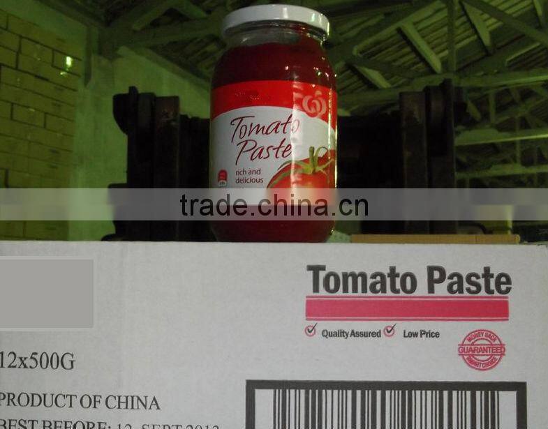 oem brand tomato paste/ketchup/sauce bottle package