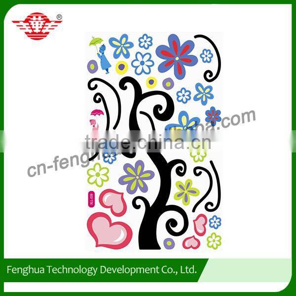 Anti-slip Digital printing pvc wall decal sticker