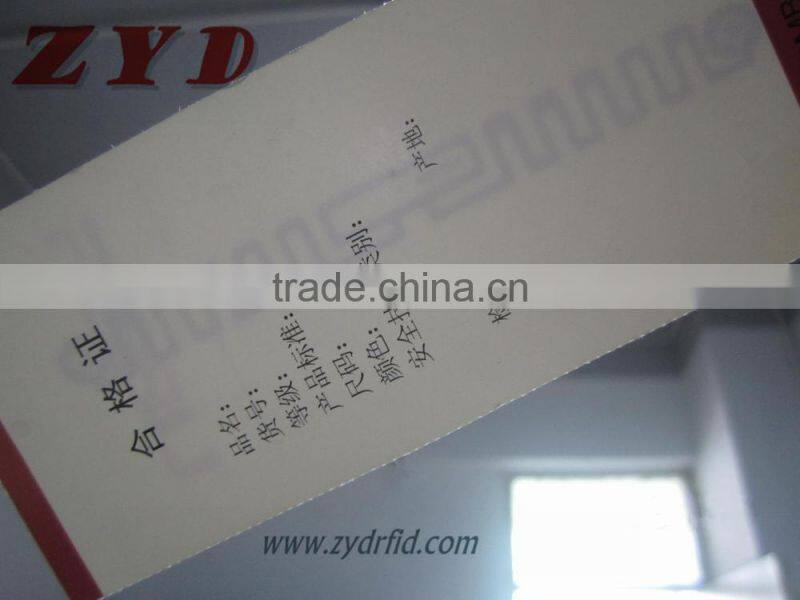 Anti-Counterfeit RFID clothing labels and hang tags custom tags labels for t-shirts