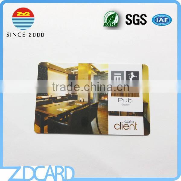 125Khz Magnetic RFID Hotel Key Card For Access Control