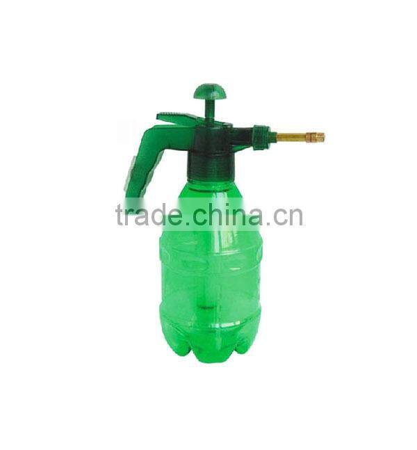 1.5L plastic Transparent Pressure trigger Sprayer for home and garden