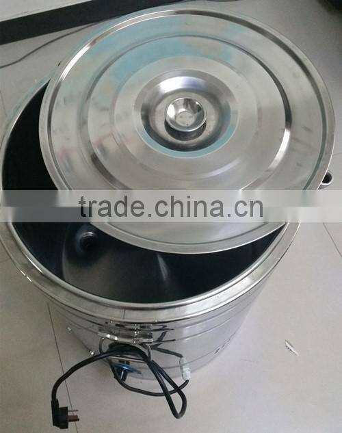 holding honey tank/barrel food grade stainless steel honey processing machine electric honey tank