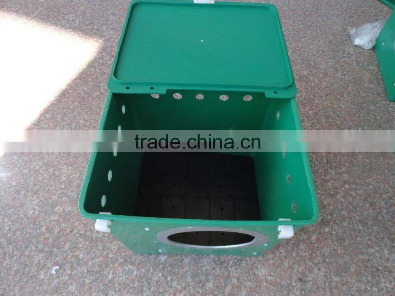 pp modified plastic rabbit nest box