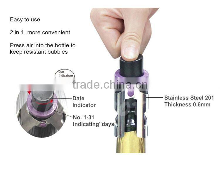 ABS factory price champagne stopper for wedding