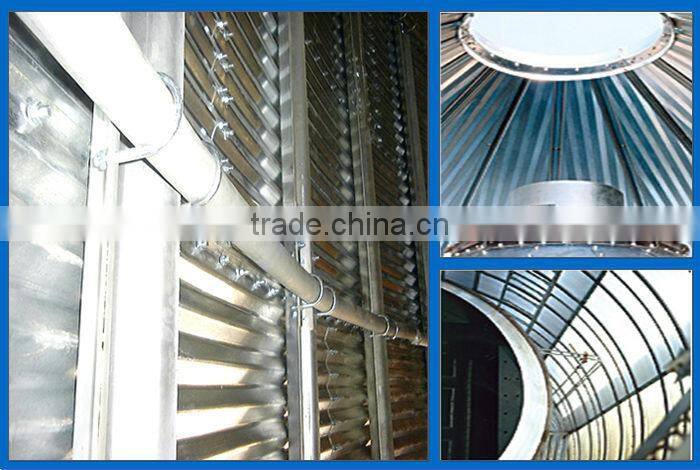 Popular Business Grain steel silo used for sale sorghum silo with conveying system