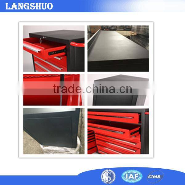 Practical used metal material cabinet type trolley tool box