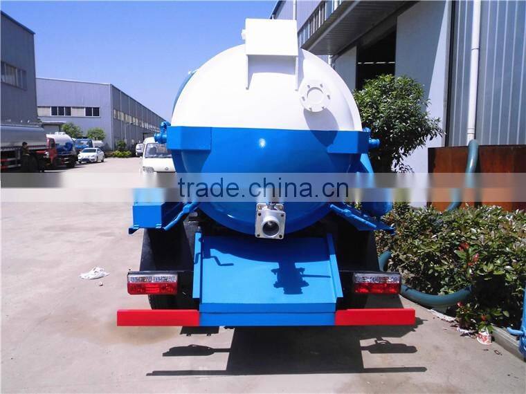 DF 4 cubic meters sewage truck, small sweage truck for sale