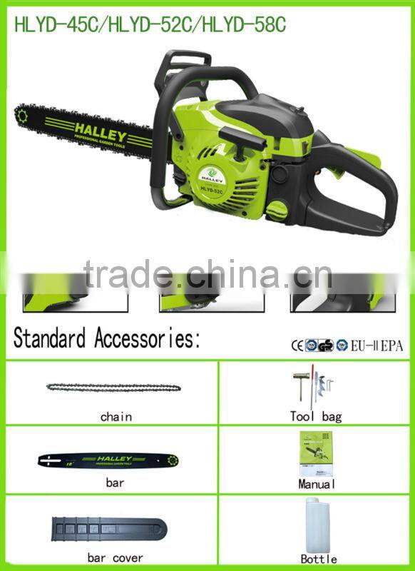 2015 new design wholesale oregon chain saw HLYD-52D