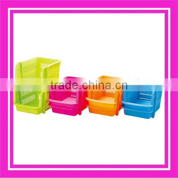 stackable basket & plasitc basket & stackable utility baket