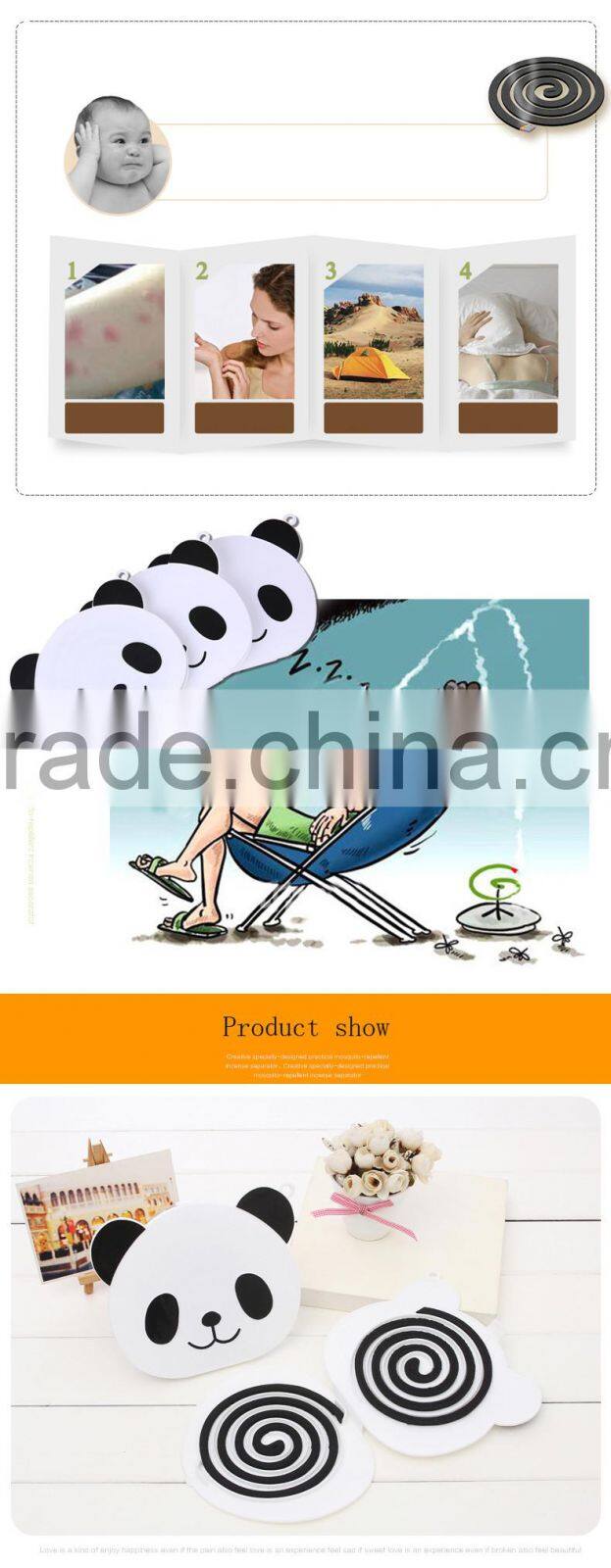 Panda Shaped Mosquito Repellent Coil Quick Seperator Splitter