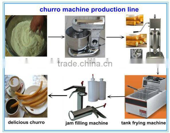 Spain snack food churro maker machine