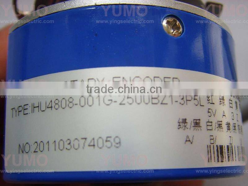 IHU4808 2500P 48mm hollow shaft 8mm UVW singal Servo motor incremental encoder