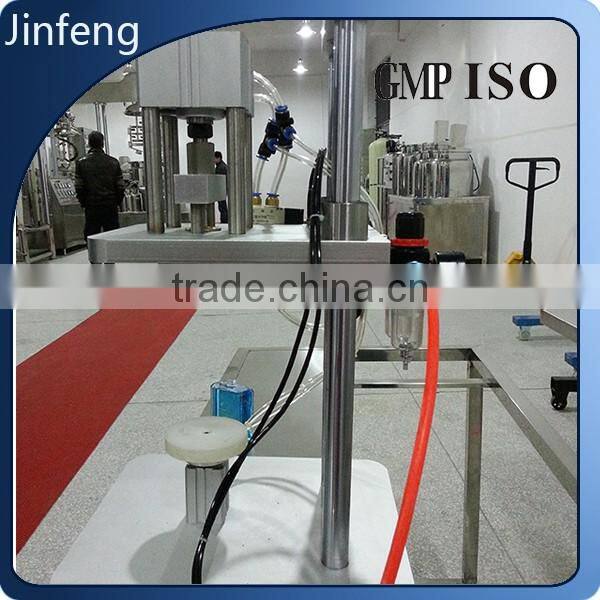 Desk Top Pneumatic Perfume Capping Machine