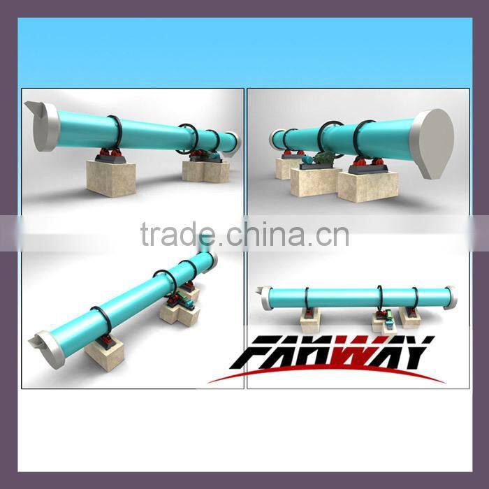 High Quality Three Channel Tumble Dryer for Sawdust/Sand/Coal